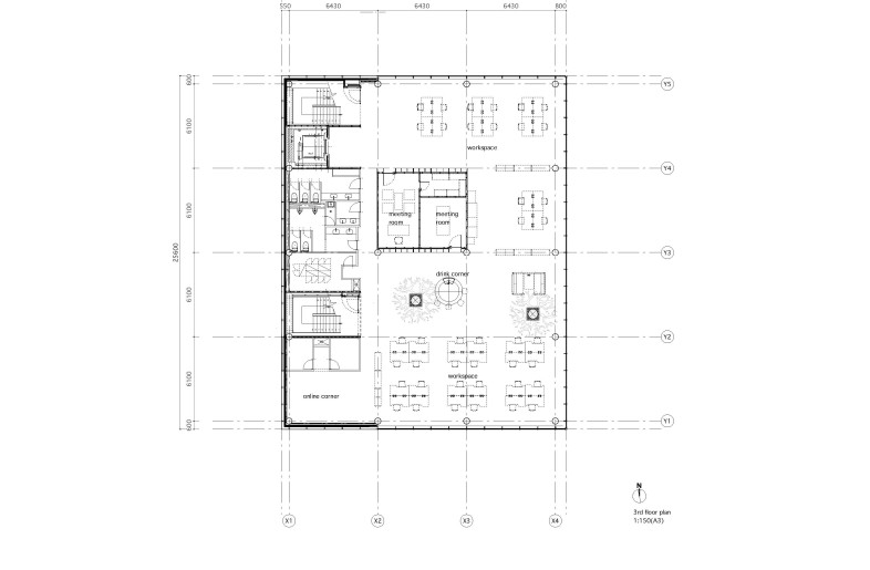 3rd floor plan - Schemata Architects