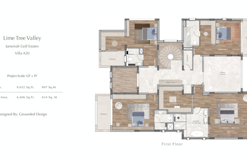 First Floor Plan - GroundedDesign