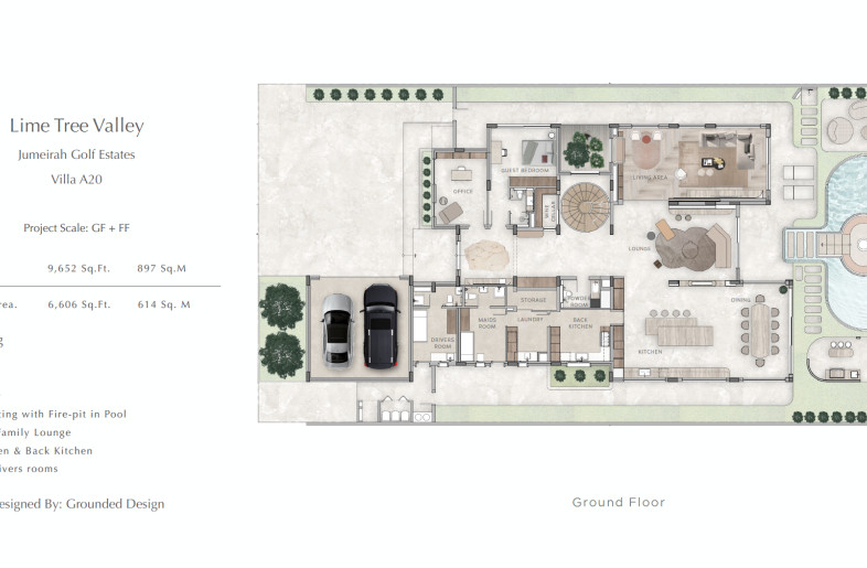 Ground Floor Plan - GroundedDesign