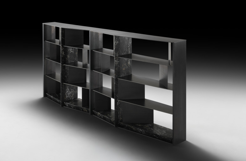 PAGINA Bookcase, low version - Leo Torri Studio