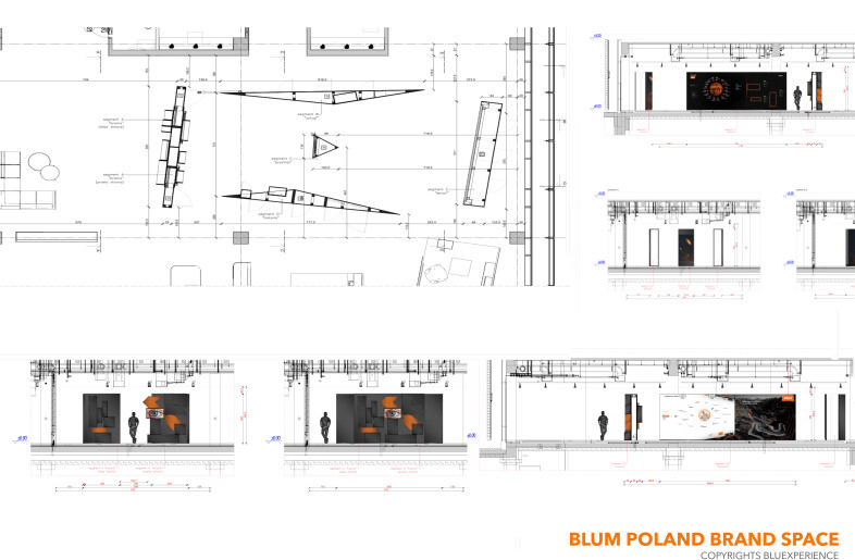 BLUM POLAND BRAND SPACE FLOOR PLAN - BLUEXPERIENCE