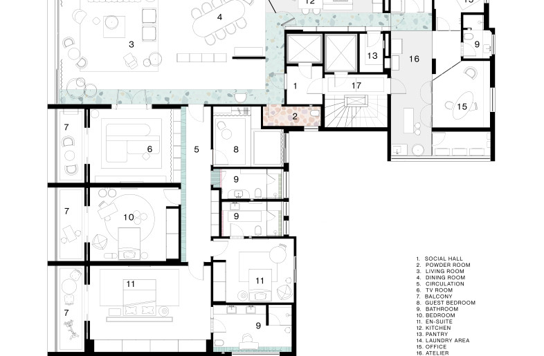 Floorplan - Gema Arquitetura
