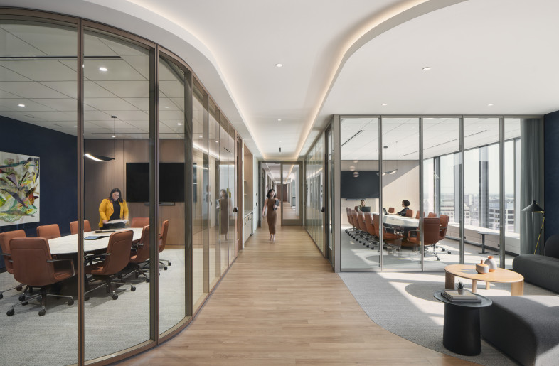The design focuses on creating a sense of openness and organic flow throughout the space, with a particular emphasis on access to daylight. - Andrea Calo