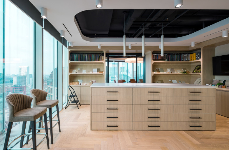 9 - The Design Studio features a display table allowing for client presentations to be displayed - Andrew Smith at SG Photography