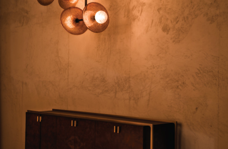 Stellar Chandelier and Ponte Credenza - Matthew Kappas