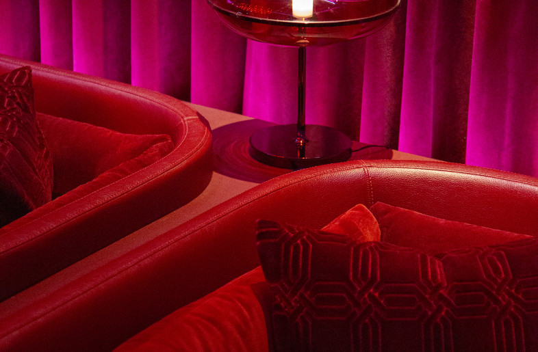 Banquette Detail - Studio Munge