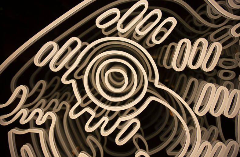 Mirrored Illuminated Art - Studio Munge