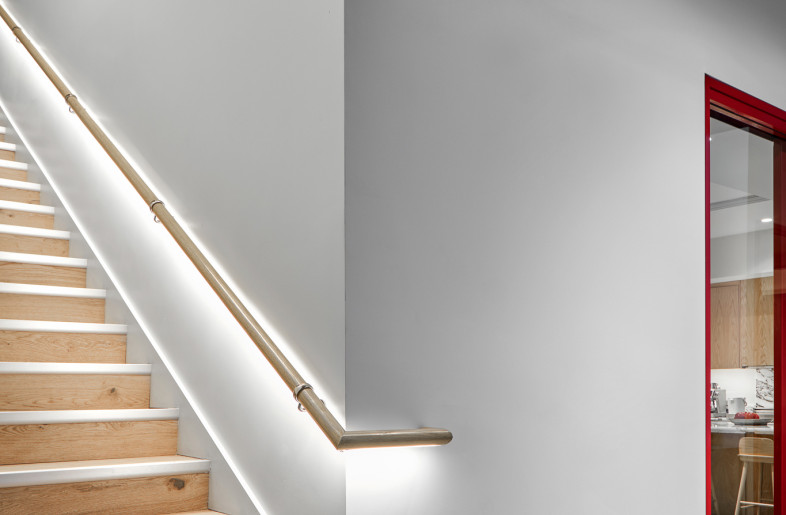Stairs to Mezzanine - Erik Stackpole Undehn