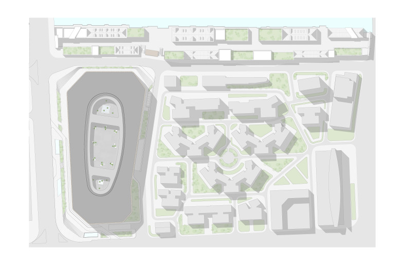 SKP Wuhan Roof Floorplan - Courtesy of Sybarite
