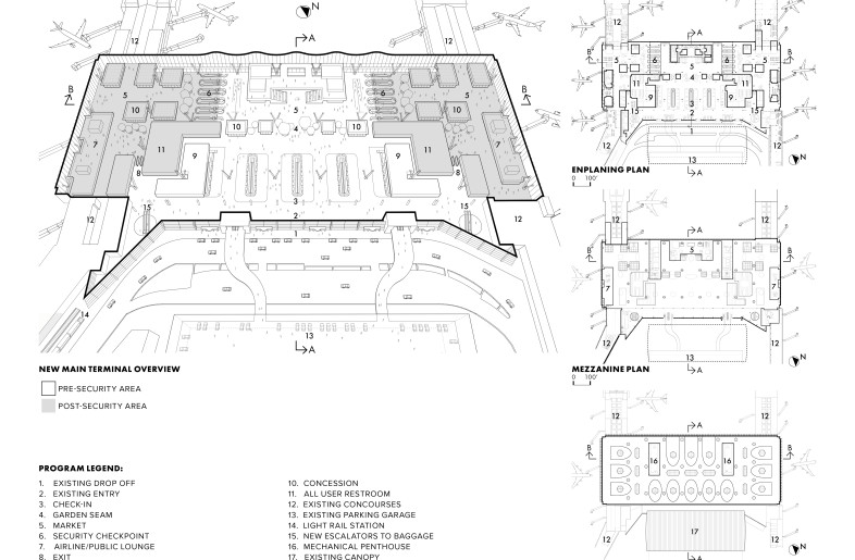 New Main Terminal Overview - ZGF Architects
