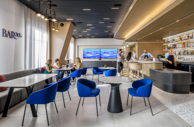 Multi-functional bar space - Jack Cook