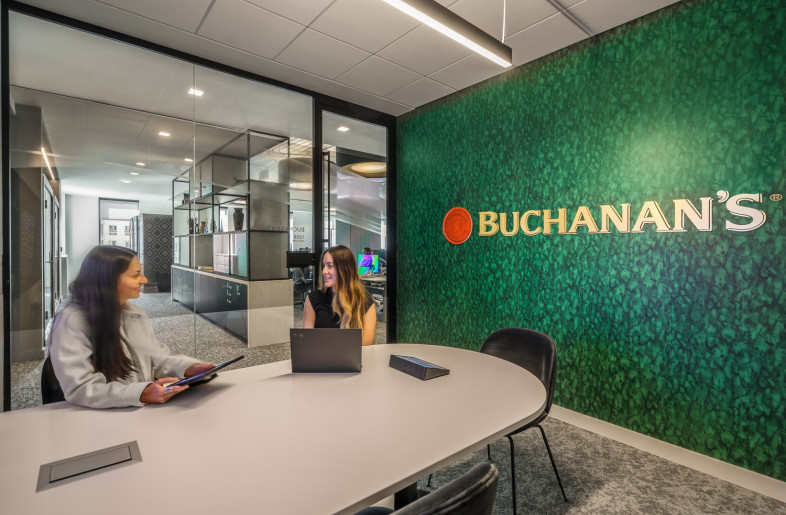 Diageo brand meeting room - Jack Cook