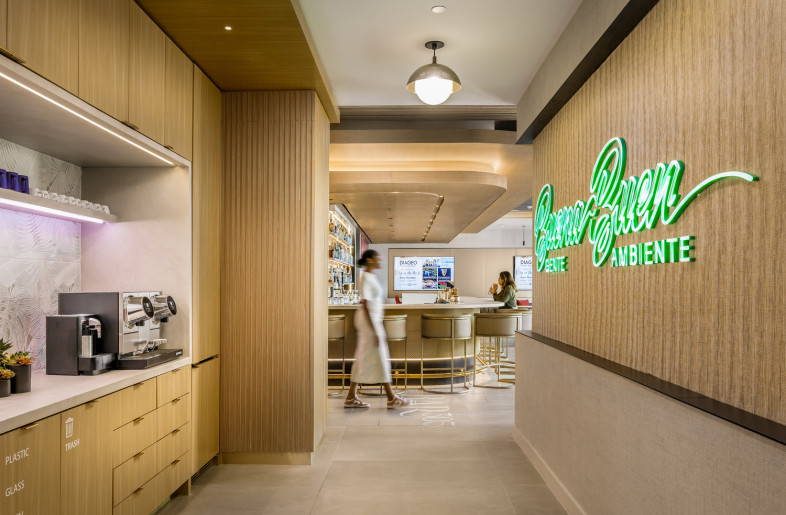 Pantry Corridor, View of Bar - Jack Cook
