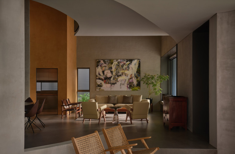 Designed by the Park + Associates for founder and principal, Lim Koon Park, QR3D is the first 3D-printed multi-storey residence in Singapore. - Jovian Lim