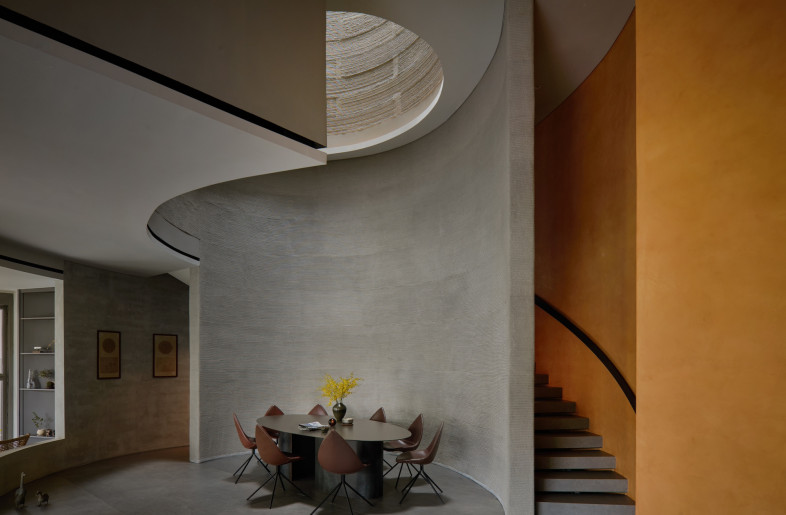 Created with CES_InnovFab, the home’s design makes holistic use of additive manufacturing, with 90 per cent of its structure and interior made from 3D-printed material. - Jovian Lim