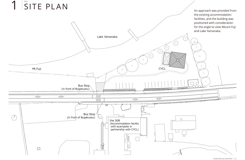 SITE PLAN - YU Momoeda Architects