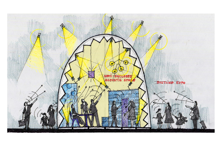 Conceptual Design Sketch - NPDAstudio