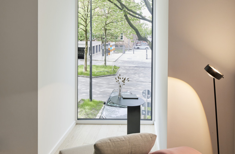 Bay window view - Hufton+Crow