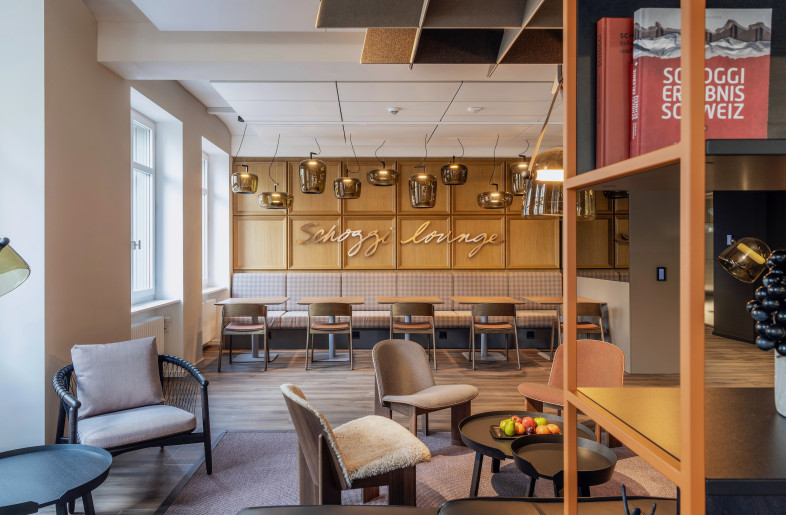 Accenture Campus, Pelikanstrasse office, Deli Lounge - Peter Wuermli © Evolution Design