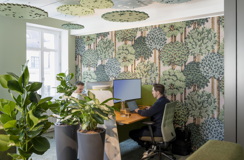 Accenture Campus, Pelikanstrasse office, Focus Work - Peter Wuermli © Evolution Design