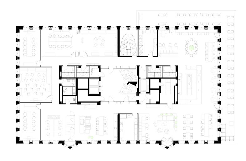 Accenture Campus, Pelikanstrasse Office, First Floor - Accenture Campus Drawing 3