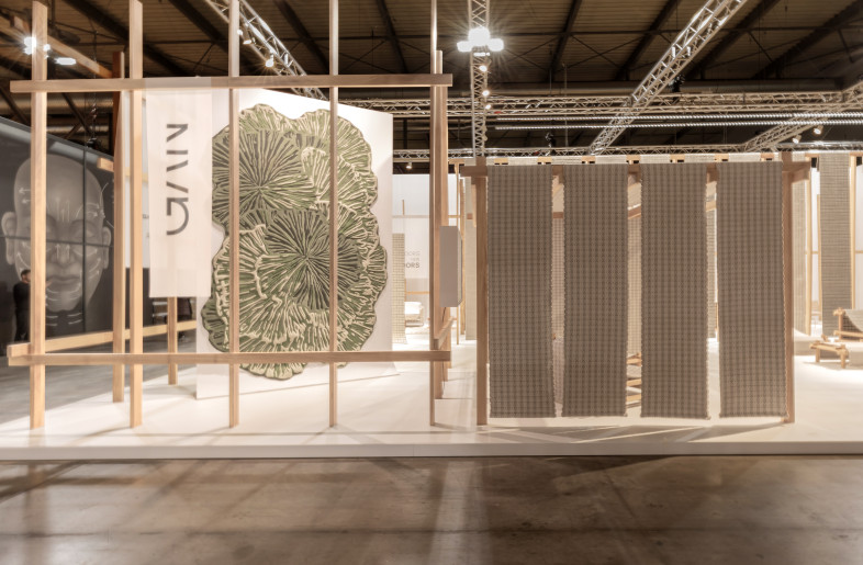 Gandia Blasco Group Salone del Mobile '25 Booth designed by Kenko Kuma - Patricia Parinejad