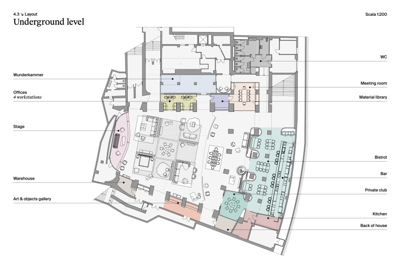 Underground plan - Visionnaire