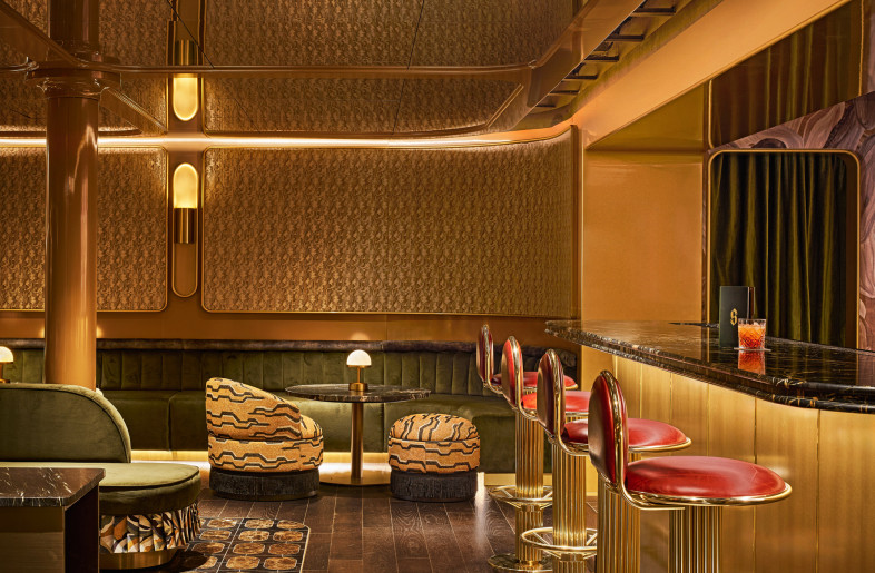 Bar + Banquette Seating - John D'Angelo
