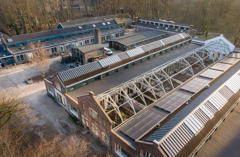 view of the entire complex, a former military complex - Thijs Wolzak