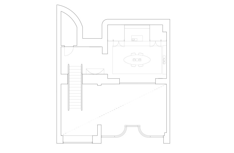 Floorplan, mezzanine floor - CAMPUS