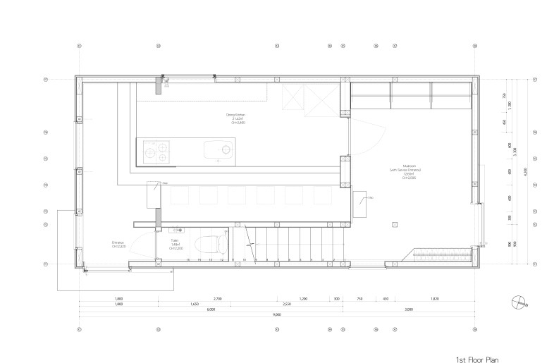 1st Floor Plan - 2321 Architects