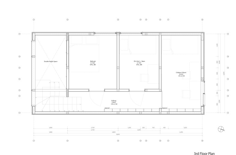3rd Floor Plan - 2321 Architects