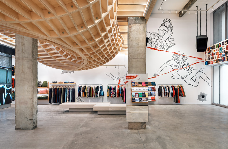 The skate bowl’s sculptural form creates a unique sense of flow - Blaine Davis