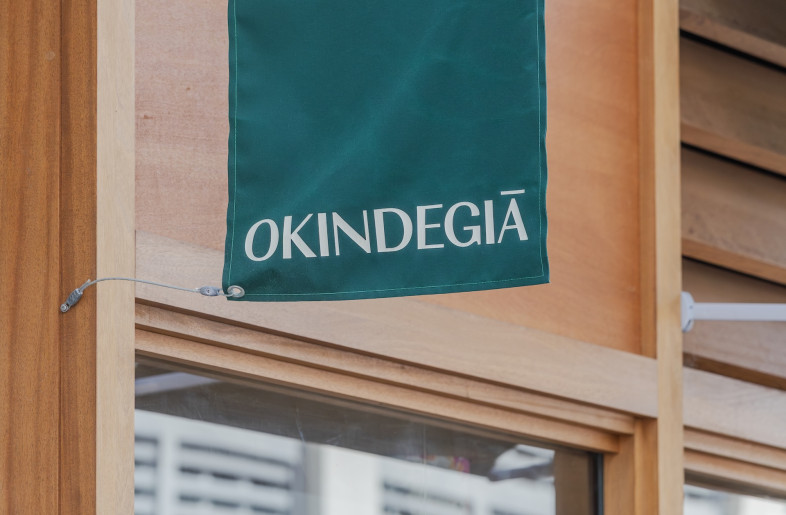 The bakery and pastry shop Okindegia got its name in a rebrand upon a change in ownership. - Emmy Martens