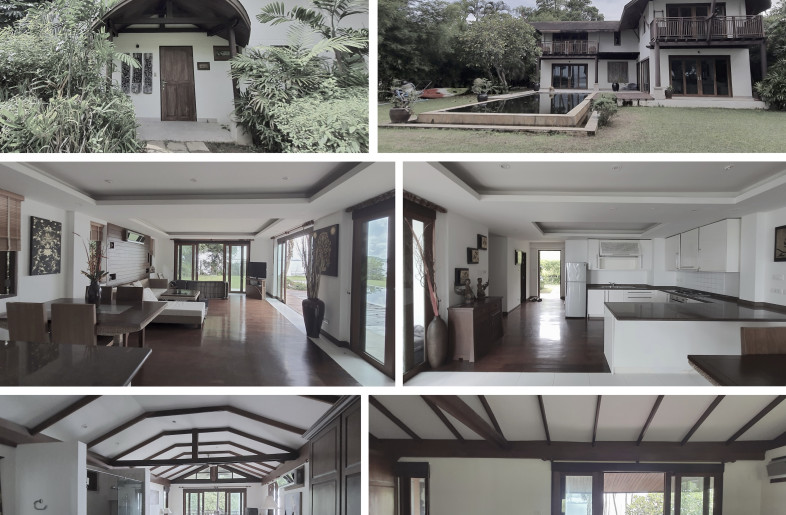 Former vacation house. Our challenge was to transform an intimate living space into something vibrant and dynamic that embraces its beachfront setting, all while maintaining the existing structural framework. - Studio Locomotive