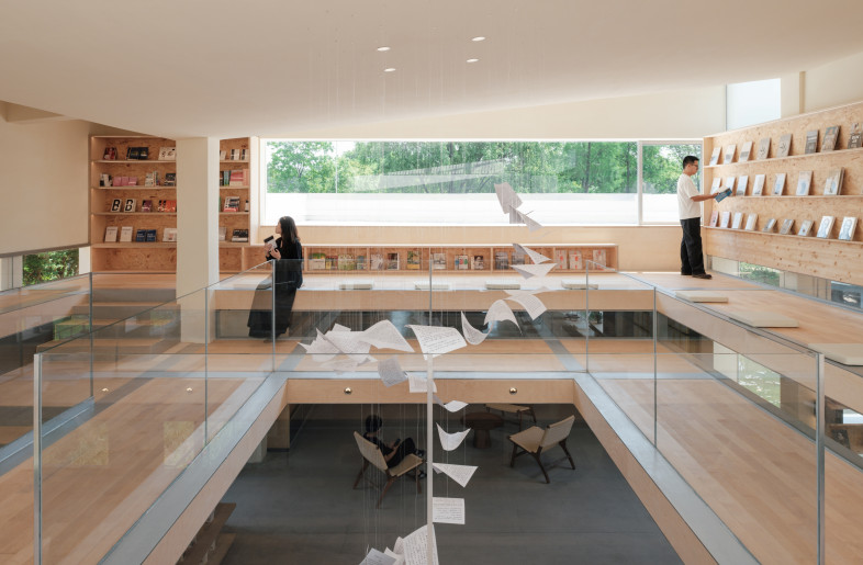 View from the Book Tower Towards the Northern Wetland in the Distance - Chen Hao