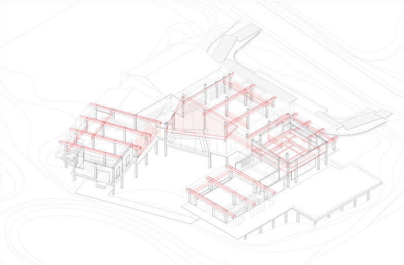 Axonometric - Atelier Wen’Arch