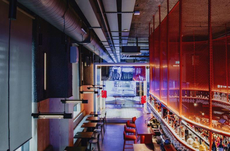 A view on main bar at level one . - curtesy of "The Cube"