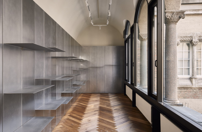 View into the vault, the showroom of special products. - Elias Hassos