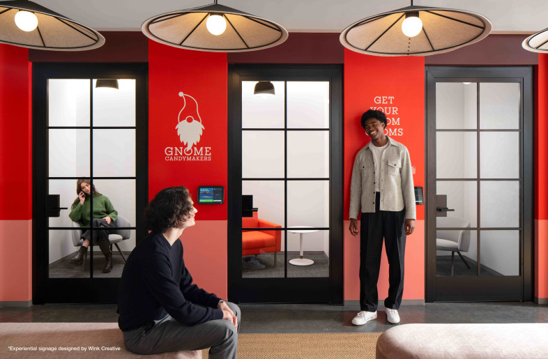 *Experiential signage designed by Wink Creative - Seamus Payne, courtesy of Intuit