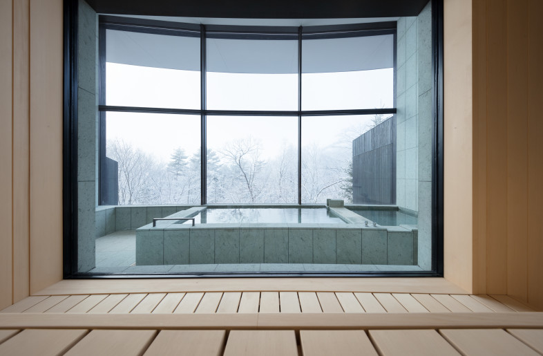 View from Sauna - Takumi Ota