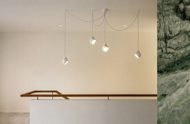 stair platform in the entrance floor - Ziling Wang