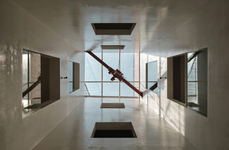 The original structure is carved into four interconnected volumes with inner courtyards threaded between them – a ‘quartet’ that echoes the scale and rhythm of surrounding traditional houses. - Jonathan Leijonhufvud