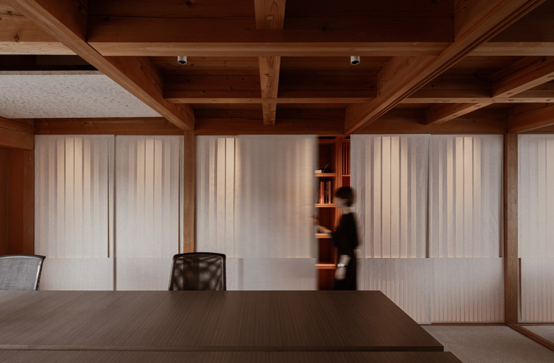 The doors can also hide storage areas when necessary. - Keishin Horikoshi