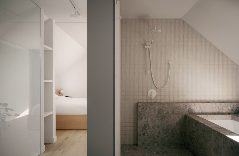 The home is another case where thoughtful updates take precedence over flashy, over-the-top interventions and total overhauls. - Felix Michaud