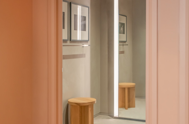 The dressing room. - Courtesy of Universal Design Studio
