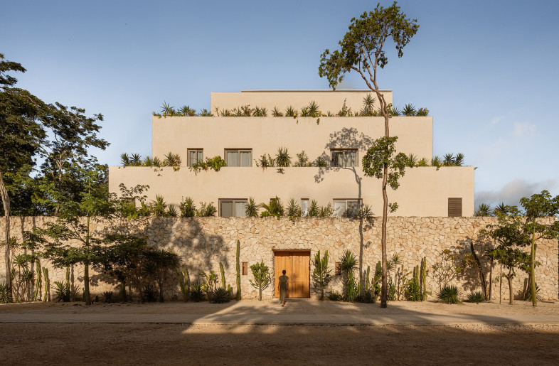 The development's staggered massing evokes ancient Mayan settlements, asserting that to embrace the past is also to build for the future. - Ariadna Polo