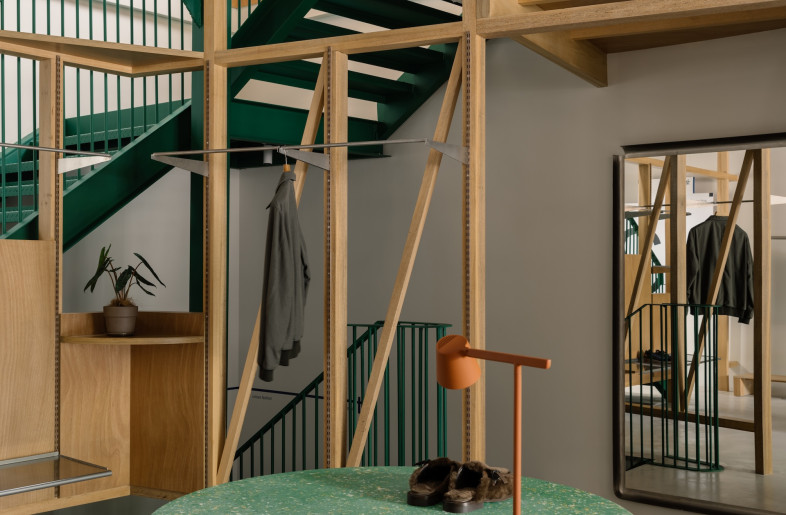 The Home to Element’s 225-sq-m boutique unfolds over three floors of a formerly austere building. - Wen Studio