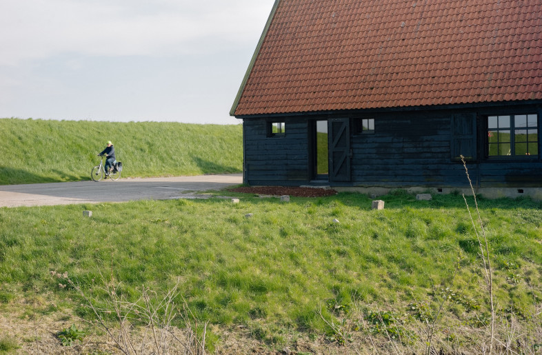 Common Practice’s approach is grounded in a physical sensitivity to the existing structure: rather than restoring the building to a pristine state or inserting flashy contrasts, the studio uses texture, mass and patina to quietly reinforce the warehouse’s original identity. - Crispijn van Sas