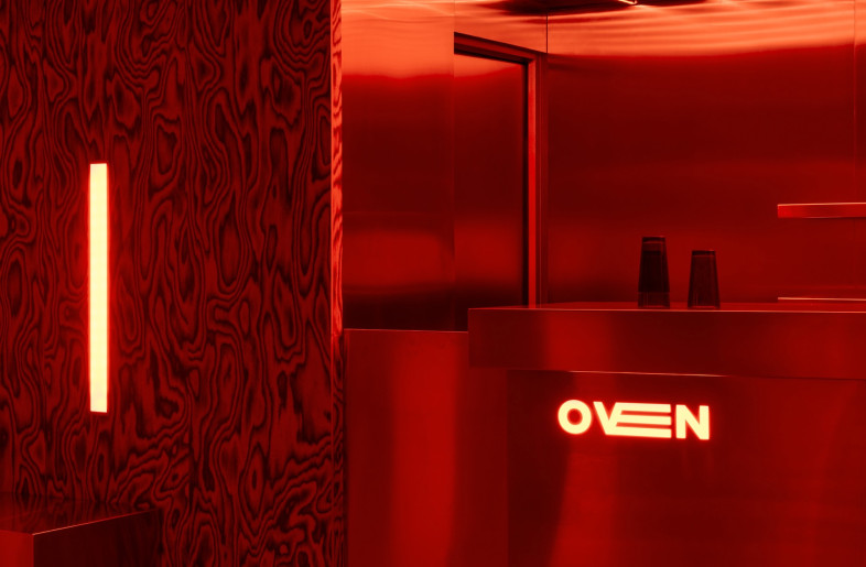 For the redesign of a mainstay club in Valencia’s electronic music scene, Clap Studio plays off the club’s name: Oven Club. - Simone Marcoli